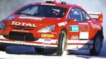 <b>IGUALDAD.</B> La primera jornada del Rally de Suecia ha estado marcada por una gran igualdad.