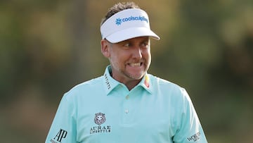 Ian Poulter durante la disputa del The PLAYERS Championship en el The Stadium Course en el TPC Sawgrass de Ponte Vedra Beach, Florida.