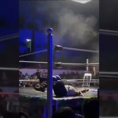 Luchador sufre escalofriante accidente en combate callejero