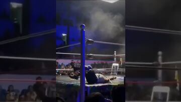 Luchador sufre escalofriante accidente en combate callejero