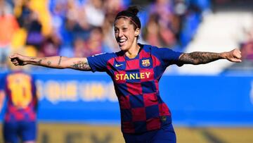 Jenni Hermoso, jugadora del Bar&ccedil;a.