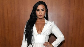 Demi Lovato durante la 62a Entrega Anual de los Premios GRAMMY en el STAPLES Center el 26 de enero de 2020 en los Ángeles, California.