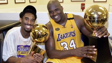 A pesar de sus peleas y contradicciones, Shaq y Kobe formaron una de las mejores parejas de la historia de la NBA.