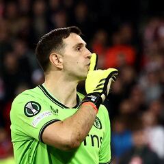 Argentina goalkeeper Emiliano Martínez hits back at Kylian Mbappé's World Cup claim