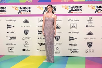 Lola Lolita en la alfombra roja de LOS40 Music Awards Santander.
