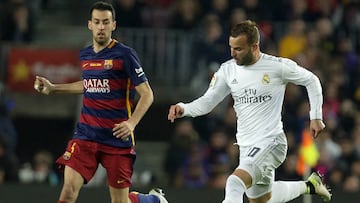 Jes&eacute; en el Camp Nou. 
 
 
 
 