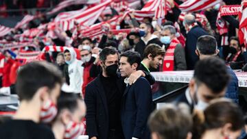 Marcelino, con Quique