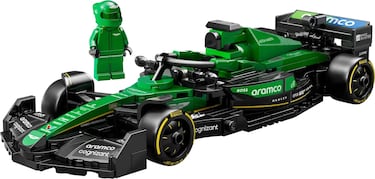 Filtran el nuevo Aston Martin de Fernando Alonso de LEGO y se confirma que han cometido el mismo error