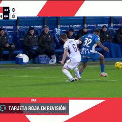 Iturralde, sobre la expulsión de Nacho: “Es juego brusco grave, con los tacos por delante y a la altura del tobillo”