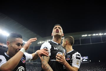 Así celebró el plantel de Colo Colo en el Arena Corinthians