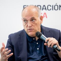 “Not while I’m president!” -Javier Tebas analyzes the possibility of Mbappé to Real Madrid