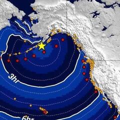 Alerta de tsunami en Alaska por un terremoto de magnitud 7,8