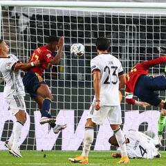 La prestancia de Thiago, el desparpajo de Ansu