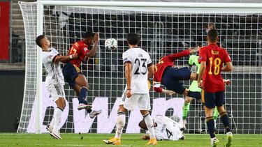 Gol anulado a Ansu Fati.