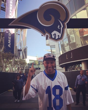 Famosos que apoyan a los Los Angeles Rams