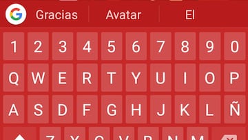 Habilita la fila numérica de GBoard para escribir más rápido
