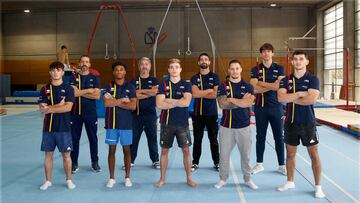 24/10/22 SELECCION ESPAÑOLA DE GIMNASIA MASCULINA
ENTRENADORES Y ATLETAS