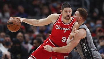 Center Nikola Vucevic joined the Chicago Bulls in a 2021 trade with the Orlando Magic and will now stay until 2026 after a contract extension.