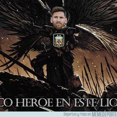 Los memes del Ecuador-Argentina: Messi el héroe del partido