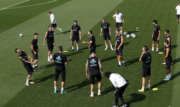 El Madrid prepara la visita del Levante