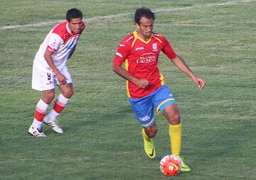 Patricio Gutierrez jugó Copa Libertadores con Audax Italiano. Hoy está en Independiente de Cauquenes.