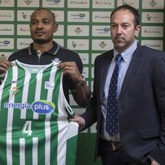 Draper, nuevo base del Betis: "Daré lo mejor ante el Madrid"