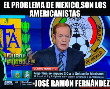 Los memes acaban con México tras su caída ante Argentina