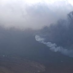Un vulcanólogo griego explica por qué no se puede poner fecha al fin de la erupción
