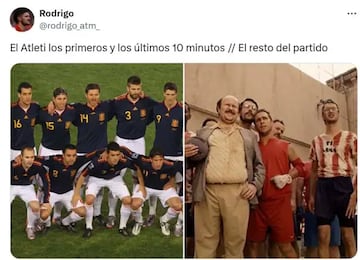 La locura del Bar?a - Atltico llena de memes las redes sociales