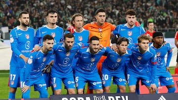 05/02/26 PARTIDO UNICO COPA DEL REY CUARTOS
BETIS - ATLETICO DE MADRID
FORMACION EQUIPO