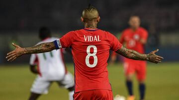 Arturo Vidal iguala marca histórica de Jorge Aravena