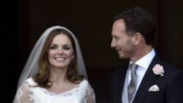 Geri Halliwell y Christian Horner.