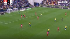 El gol del Cádiz que desquició a Simeone por todo lo que vio