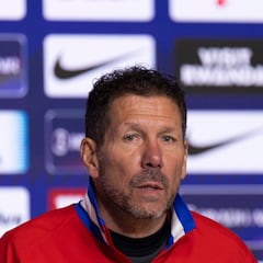 Simeone: “Hay que creer en Julián por su trayectoria, por su jerarquía”