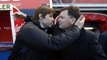 Pochettino y Camacho.