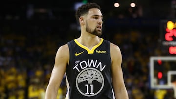 Warriors' Klay Thompson pleased to reach "milestone" in win over Thunder