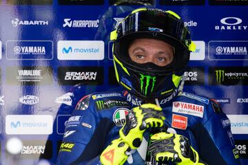 Valentino Rossi saldrá desde la novena plaza.