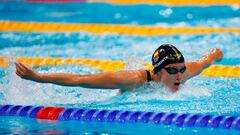 EVE1100. TOKIO, 25/07/2021.- Mireia Belmonte de España compite en la final de los 400m combinados femenino de natación por los Juegos Olímpicos 2020, este domingo en el Centro Acuático de Tokio (Japón). EFE/ Fernando Bizerra
SUPLEMENTO ESPECIAL JUEGOS OLIMPICOS TOKIO 2020
PUBLICADA 26/07/21 PAG 12 4COL  