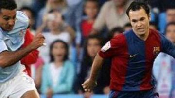 <b>EFECTIVO.</b> Iniesta se ha convertido en la gran arma de Rijkaard.