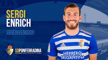 Bombazo en el l¨ªder: la Ponferradina ficha a Sergi Enrich