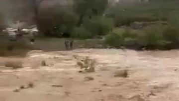 Vecinos de Petorca ven el río bajar después de seis años y una megasequía, y su reacción lo dice todo: emocionante