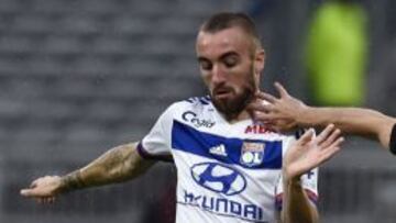 Sergi Darder, con la camiseta del Lyon