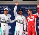 Tercera pole para Hamilton; Sainz saldrá 14º y Alonso, 18º