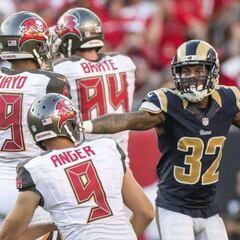 Roberto Aguayo tiene un partido para olvidar contra los Rams