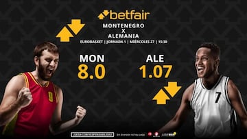 Montenegro vs. Alemania: horario, dónde ver, pronósticos y estadísticas