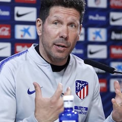 Simeone da su apoyo al 'Profe' Ortega: "Es el mejor de todos"