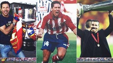 Simeone celebra los 23 años de su llegada y a Costa le gusta