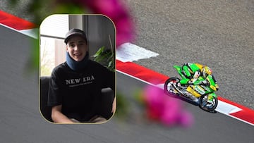 Noah Dettwiler, piloto de Moto3.