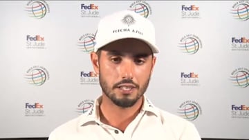 Abram Ancer sobre el nivel de México en el golf