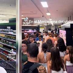 Imágenes brutales: aforo completo en los Mercadona durante la hora de ligar